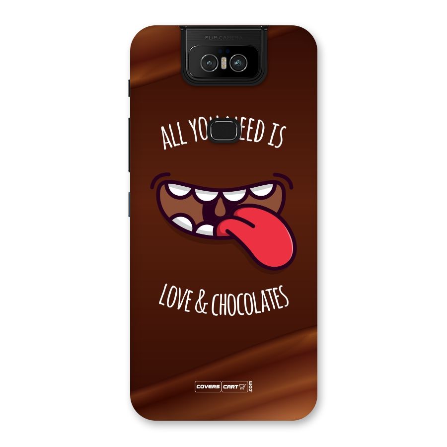 Love and Chocolates Back Case for Zenfone 6z
