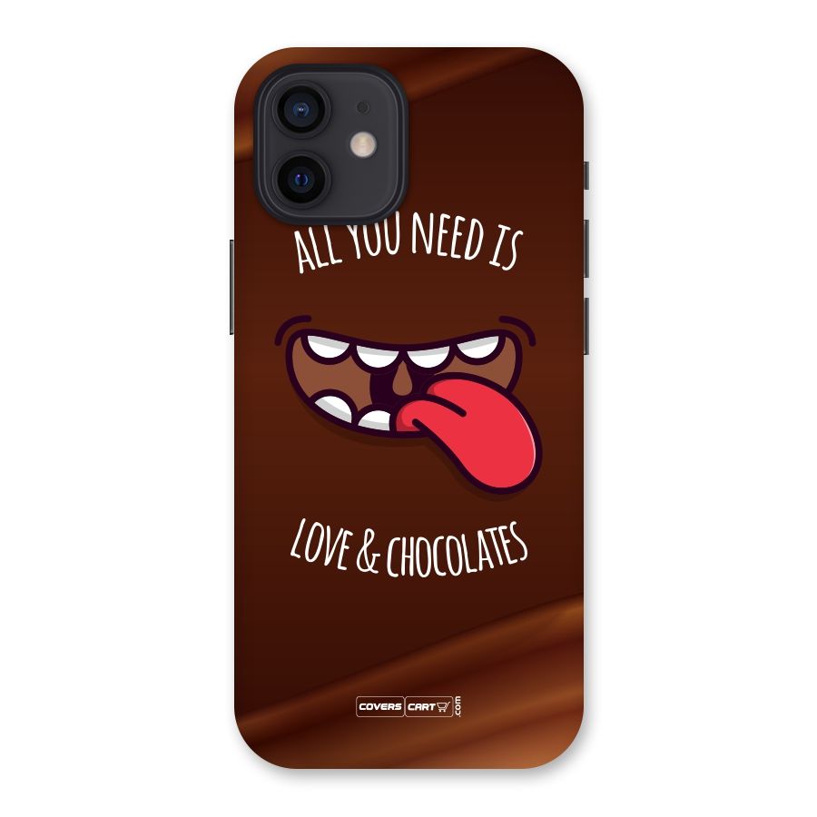 Love and Chocolates Back Case for iPhone 12