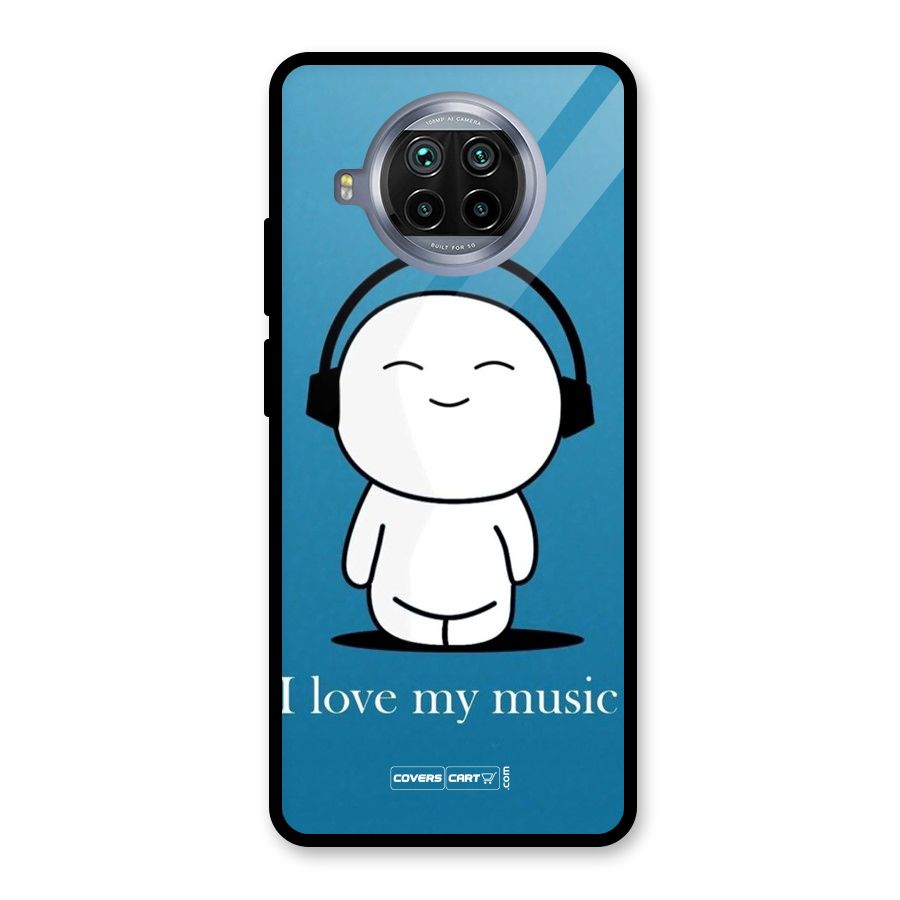 Love for Music Glass Back Case for Mi 10i