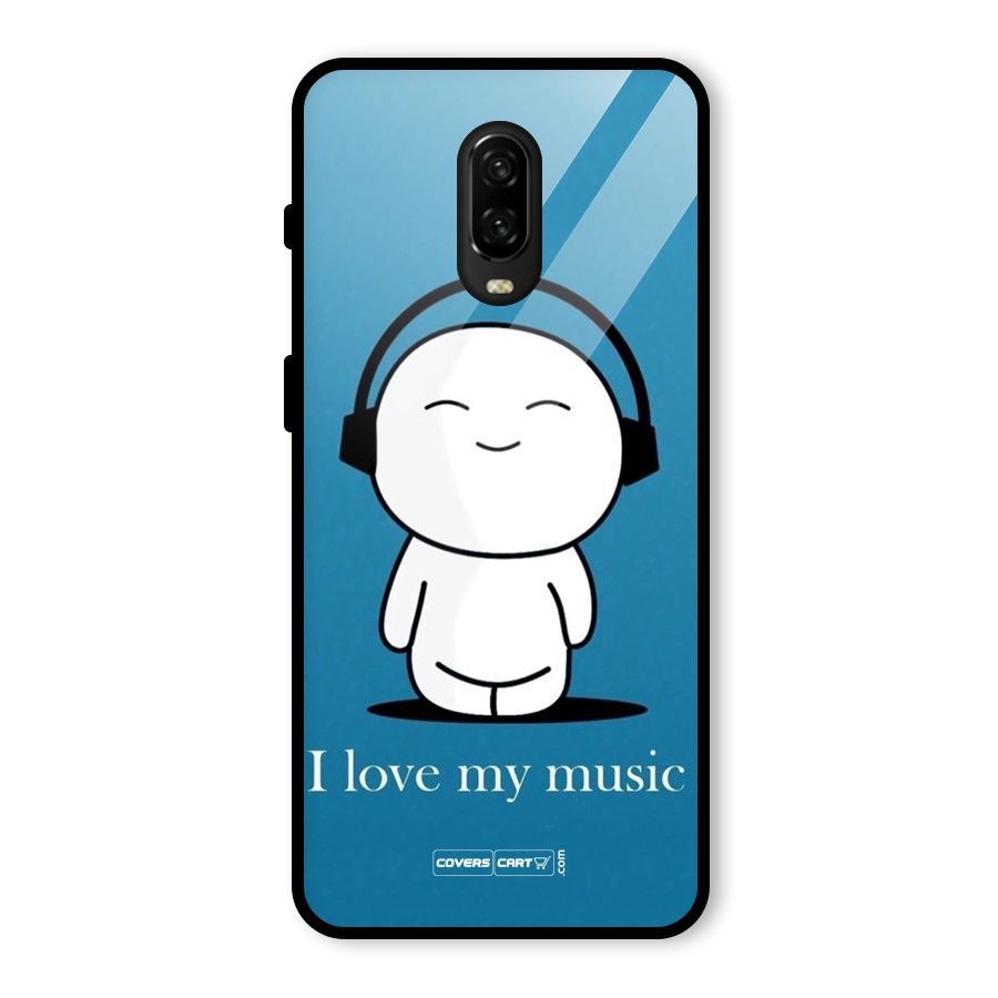 Love for Music Glass Back Case for OnePlus 6T