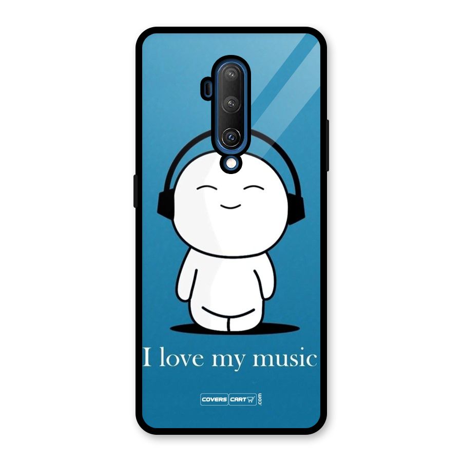Love for Music Glass Back Case for OnePlus 7T Pro