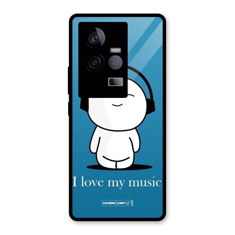 Love for Music Glass Back Case for Vivo iQOO 11 5G