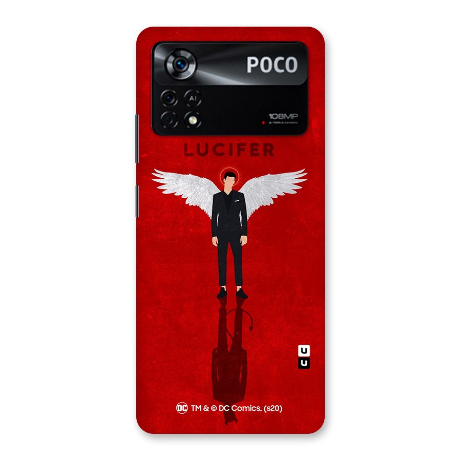 Lucifer Archangel Shadow Back Case for Poco X4 Pro 5G