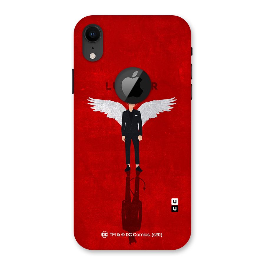 Lucifer Archangel Shadow Back Case for iPhone XR Logo Cut