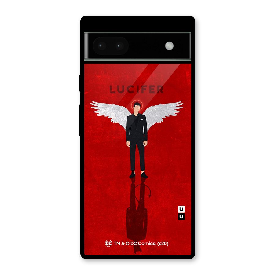 Lucifer Archangel Shadow Glass Back Case for Google Pixel 6a
