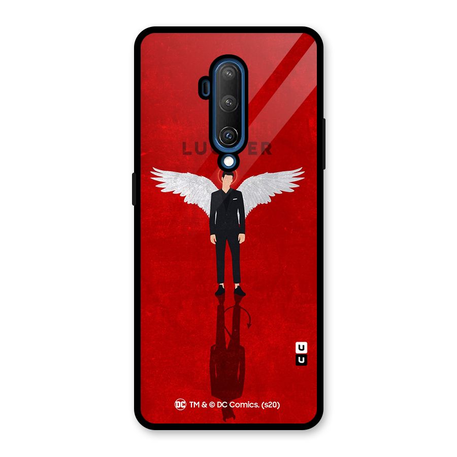 Lucifer Archangel Shadow Glass Back Case for OnePlus 7T Pro