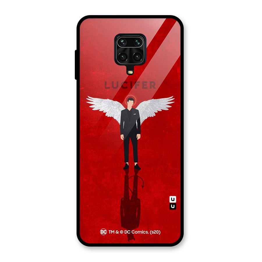 Lucifer Archangel Shadow Glass Back Case for Poco M2 Pro