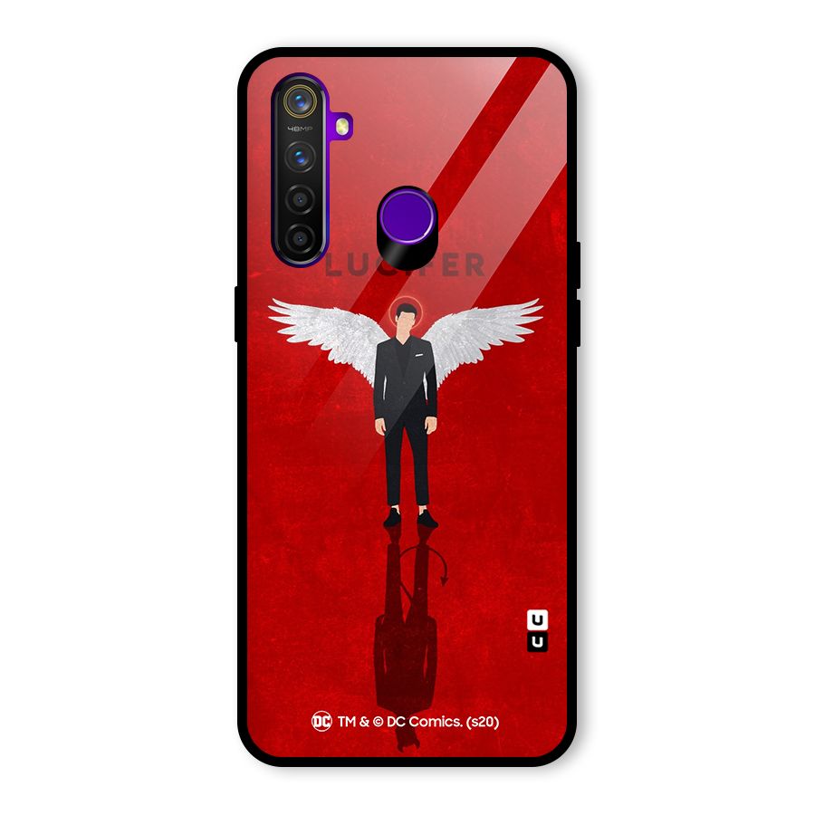 Lucifer Archangel Shadow Glass Back Case for Realme 5 Pro