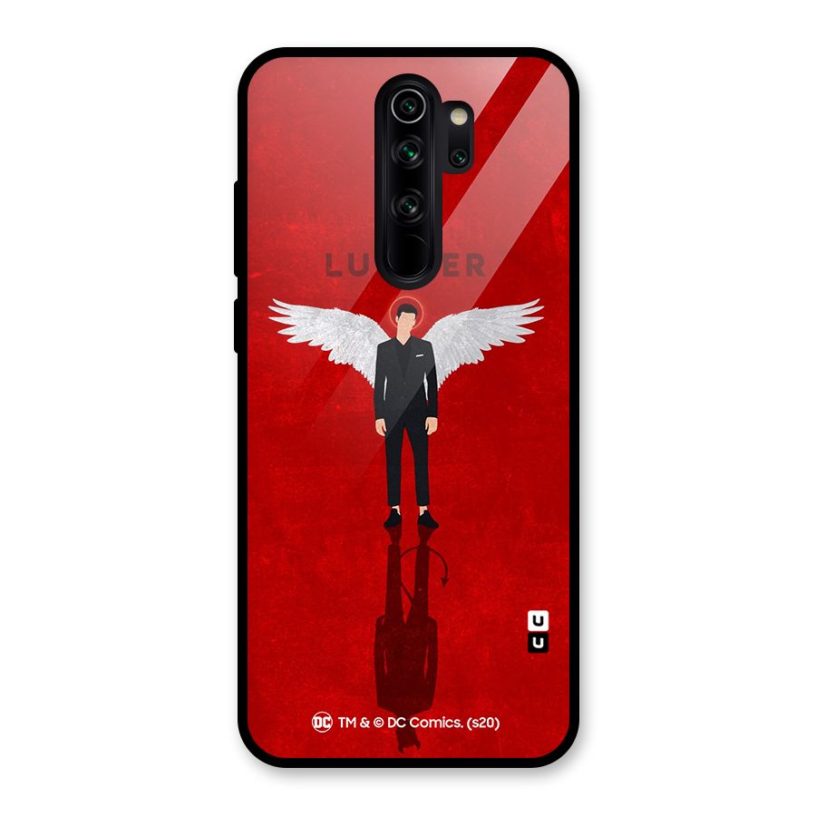 Lucifer Archangel Shadow Glass Back Case for Redmi Note 8 Pro