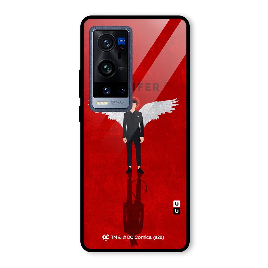 Lucifer Archangel Shadow Glass Back Case for Vivo X60 Pro Plus
