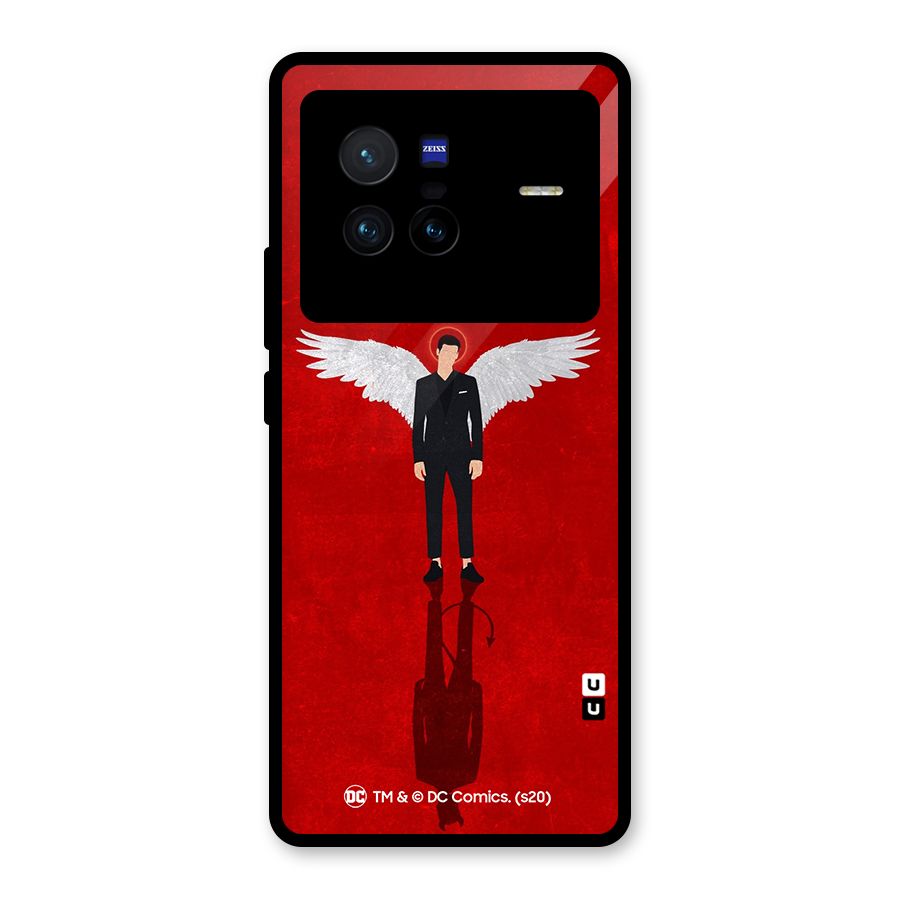 Lucifer Archangel Shadow Glass Back Case for Vivo X80