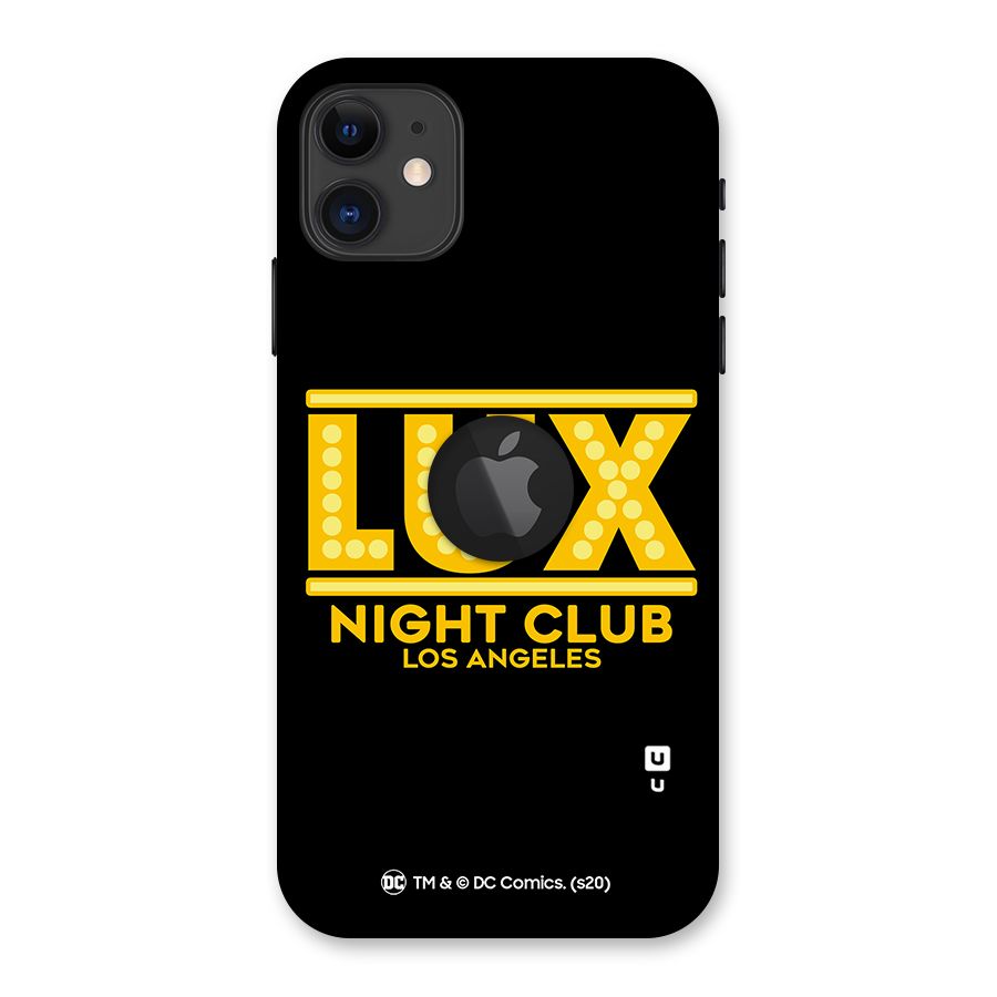 Lucifer Club Los Angeles Back Case for iPhone 11 Logo Cut