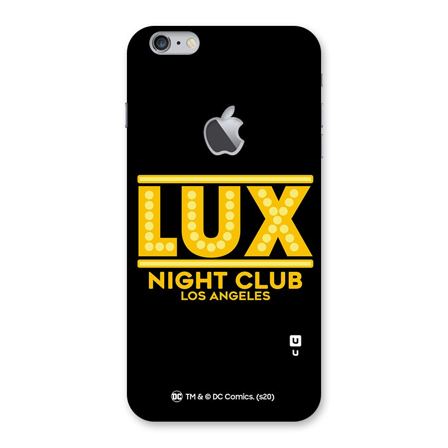 Lucifer Club Los Angeles Back Case for iPhone 6 Plus 6S Plus Logo Cut