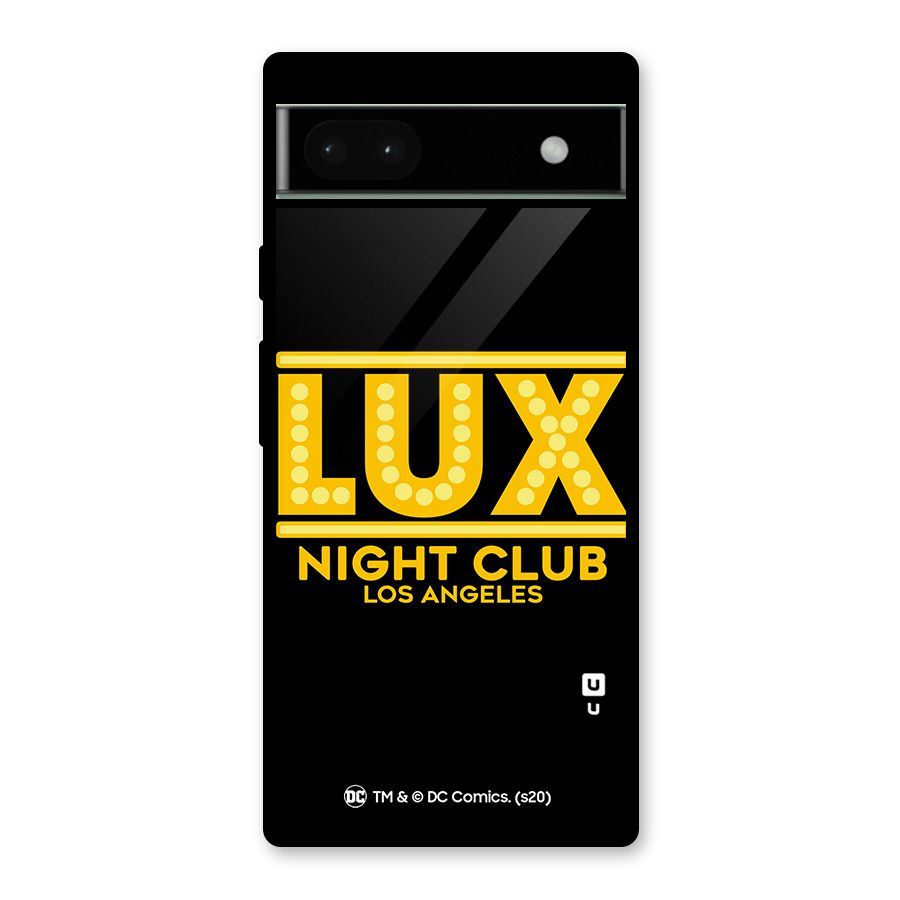 Lucifer Club Los Angeles Glass Back Case for Google Pixel 6a