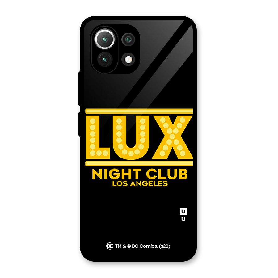 Lucifer Club Los Angeles Glass Back Case for Mi 11 Lite NE 5G