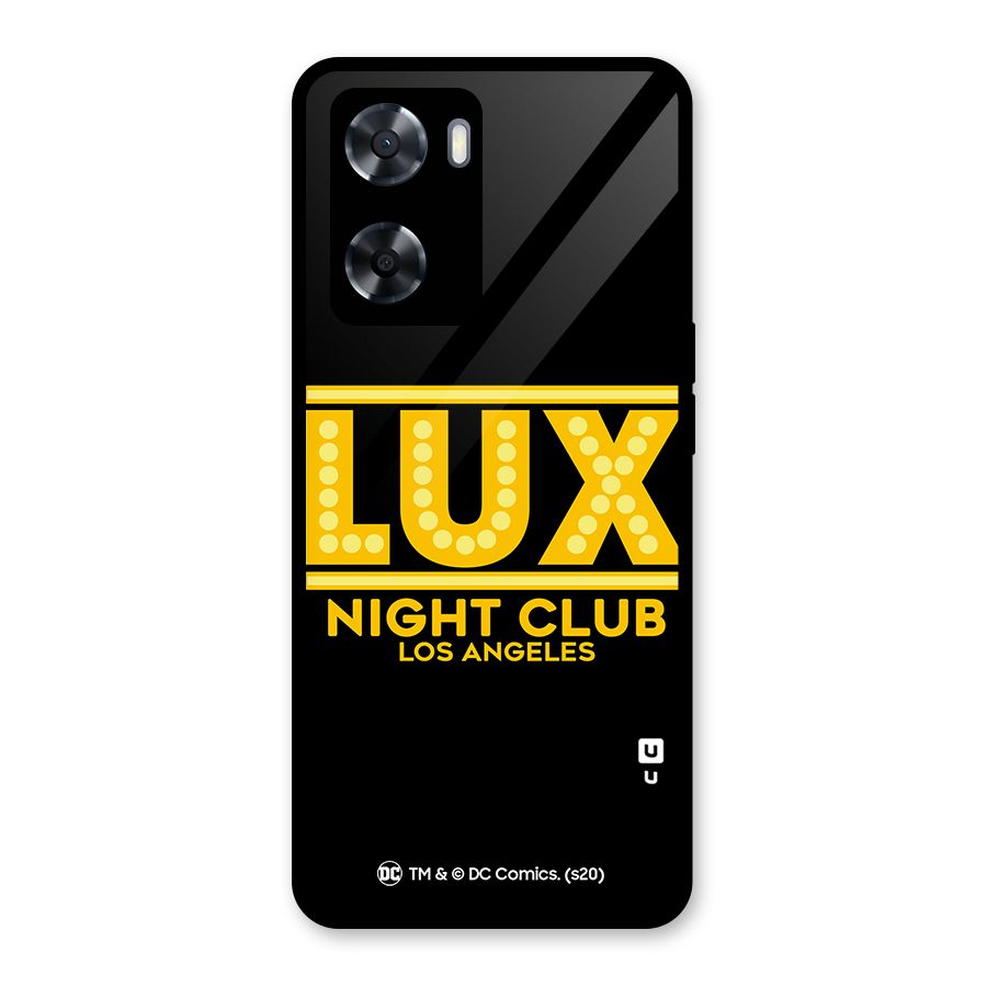 Lucifer Club Los Angeles Glass Back Case for Oppo A57 2022