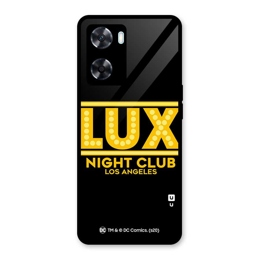 Lucifer Club Los Angeles Glass Back Case for Oppo A77