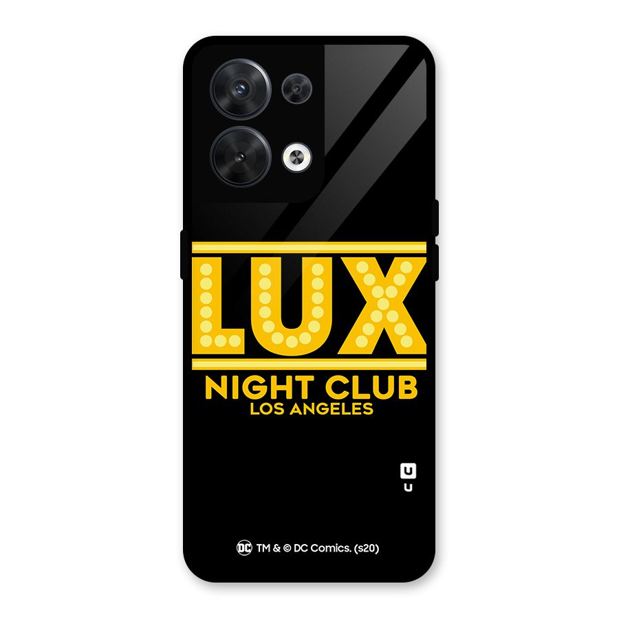Lucifer Club Los Angeles Glass Back Case for Oppo Reno8 5G