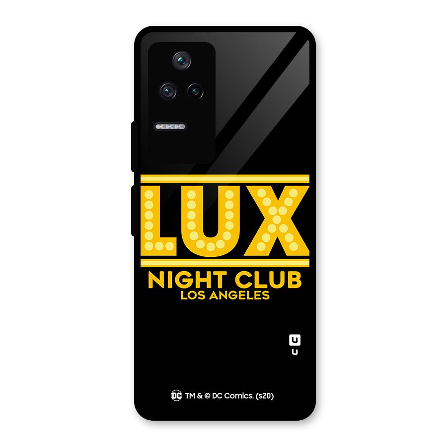 Lucifer Club Los Angeles Glass Back Case for Poco F4 5G