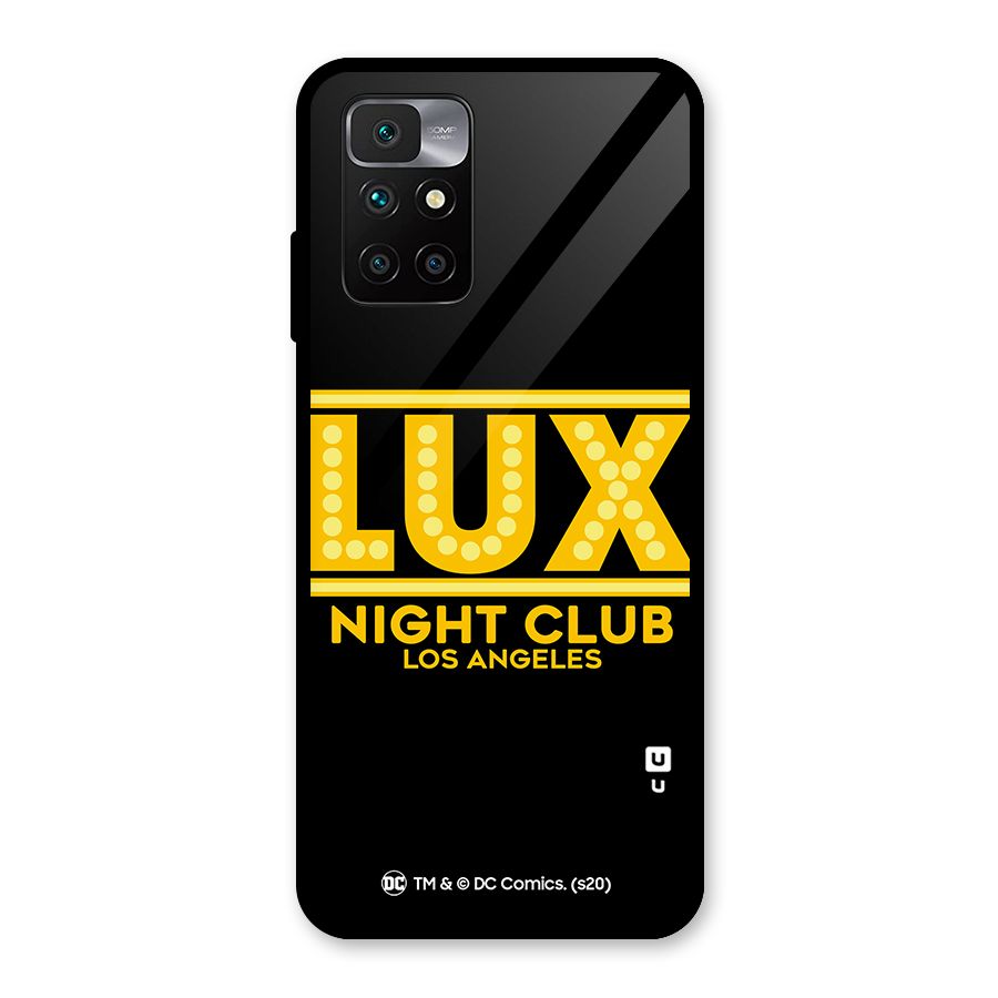 Lucifer Club Los Angeles Glass Back Case for Redmi 10 Prime