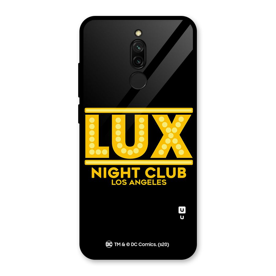 Lucifer Club Los Angeles Glass Back Case for Redmi 8