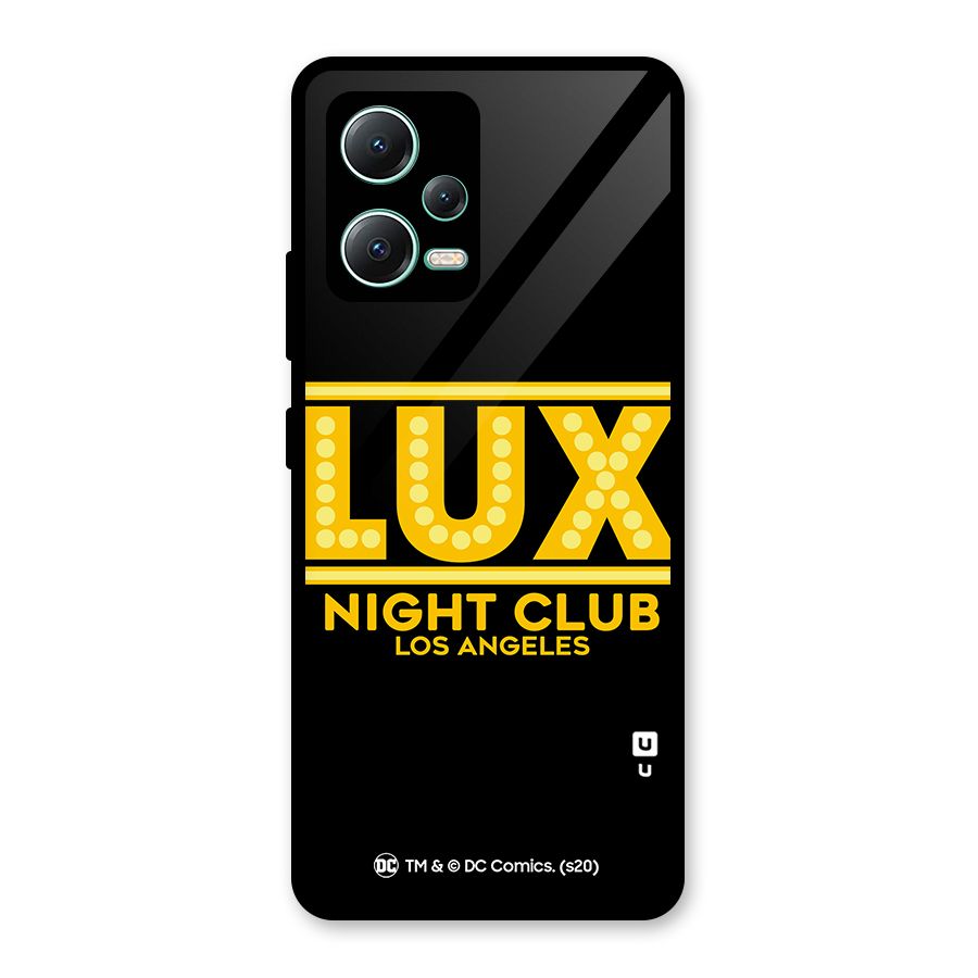 Lucifer Club Los Angeles Glass Back Case for Redmi Note 12 5G