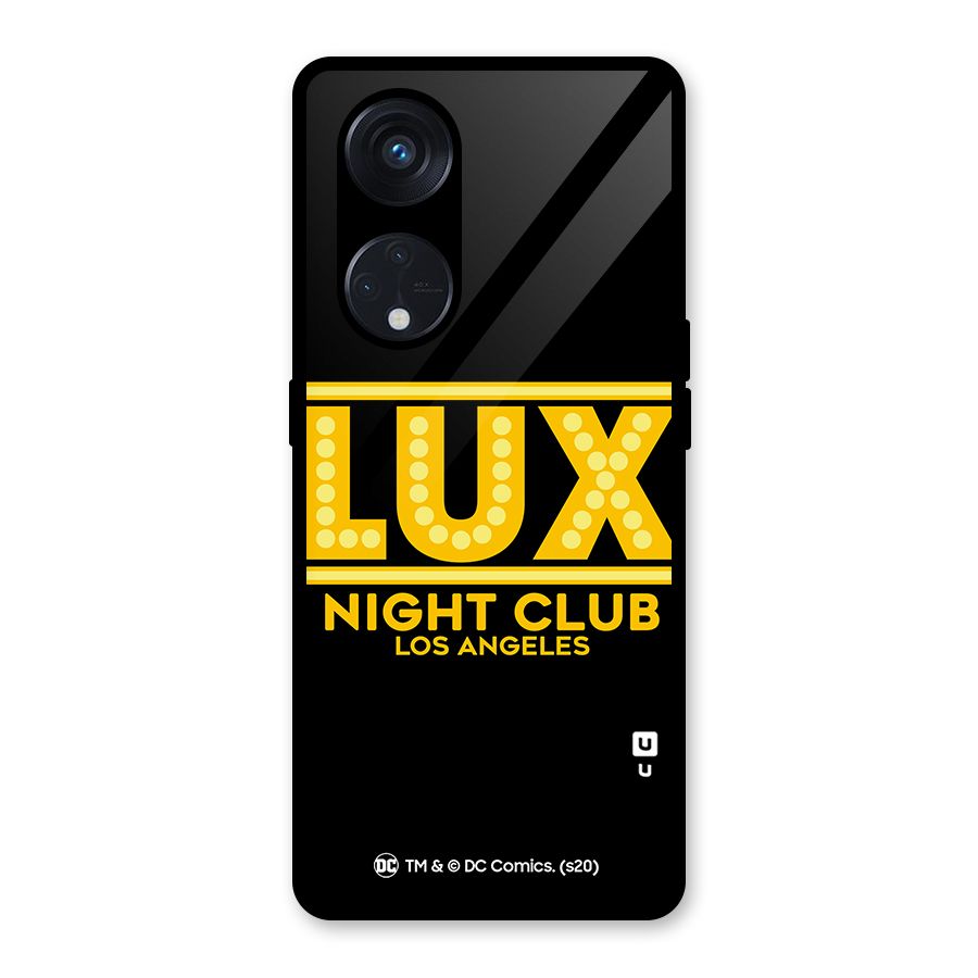 Lucifer Club Los Angeles Glass Back Case for Reno8 T 5G