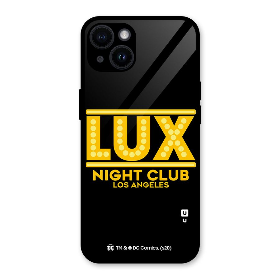Lucifer Club Los Angeles Glass Back Case for iPhone 14