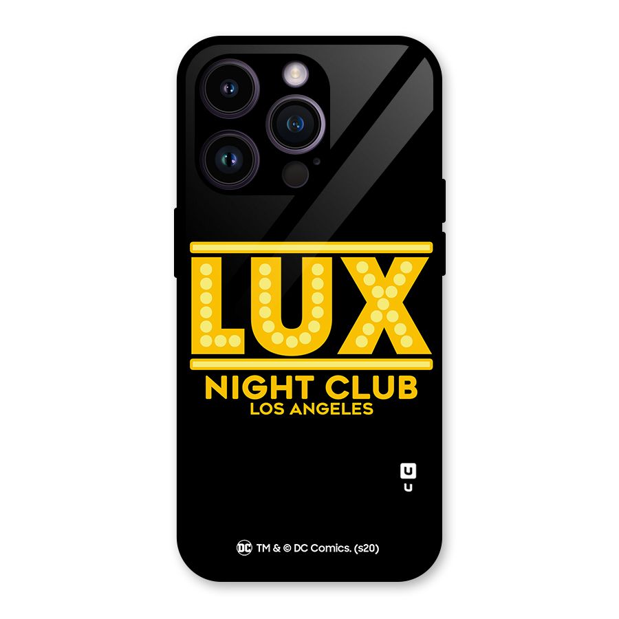 Lucifer Club Los Angeles Glass Back Case for iPhone 14 Pro