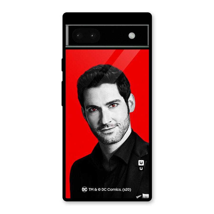 Lucifer Devil Smile Glass Back Case for Google Pixel 6a