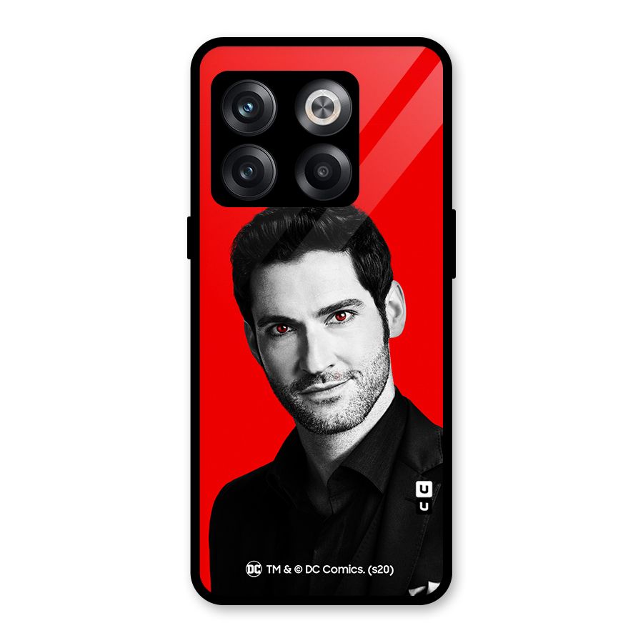 Lucifer Devil Smile Glass Back Case for OnePlus 10T