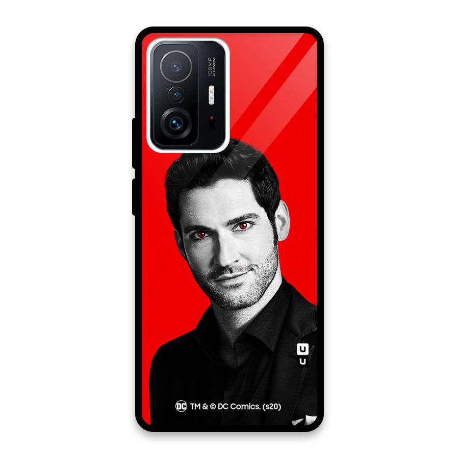 Lucifer Devil Smile Glass Back Case for Xiaomi 11T Pro