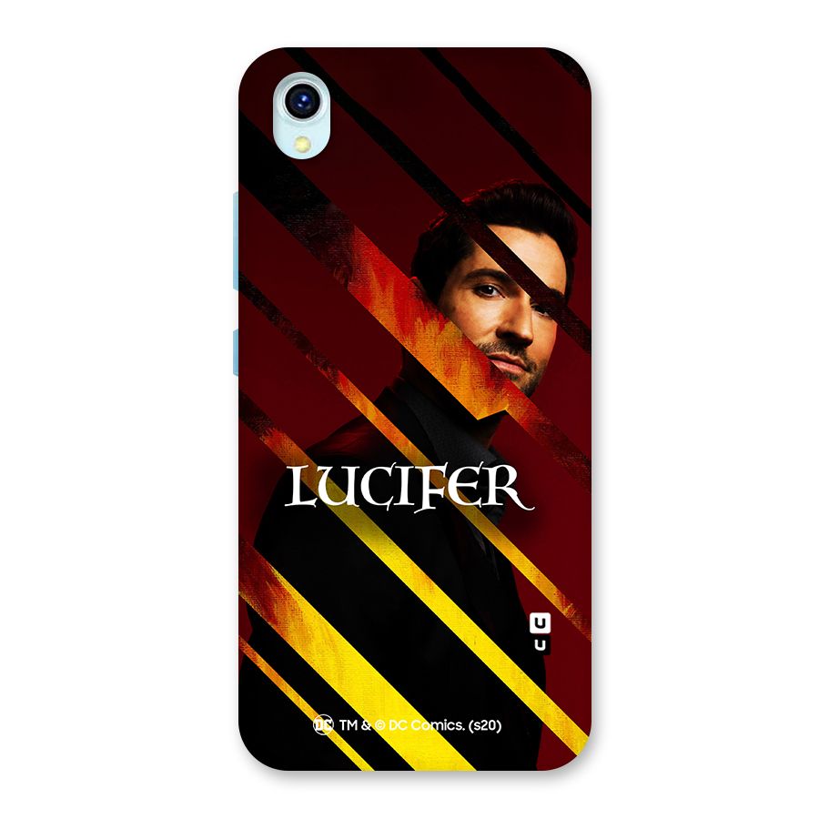 Lucifer Hell Stripes Back Case for Vivo Y1s