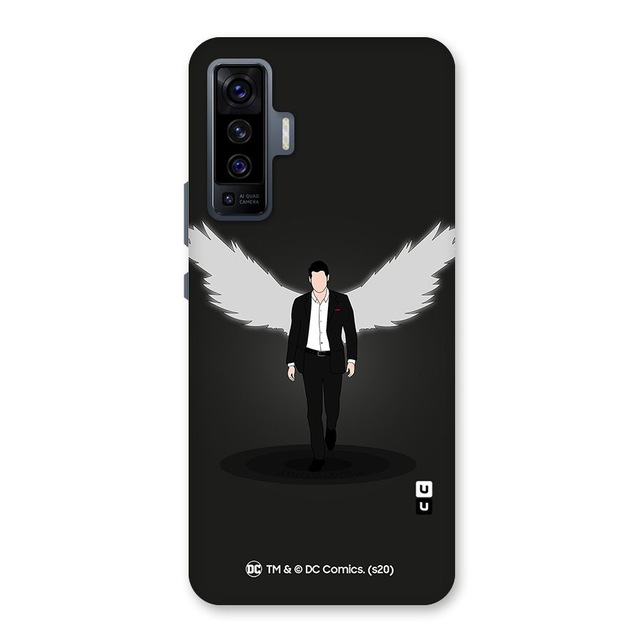 Lucifer Minimalistic Archangel Art Back Case for Vivo X50