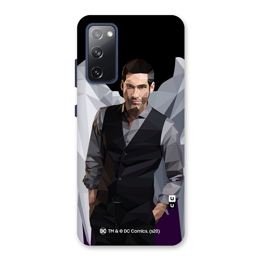 Lucifer Morningstar Art Abstract Back Case for Galaxy S20 FE