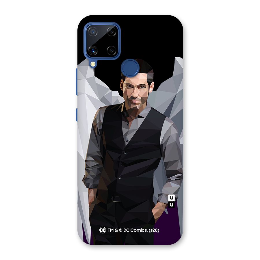 Lucifer Morningstar Art Abstract Back Case for Realme Narzo 30A