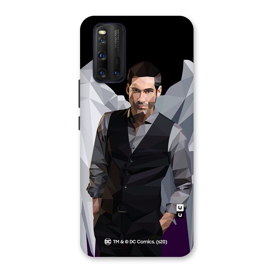 Lucifer Morningstar Art Abstract Back Case for Vivo iQOO 3