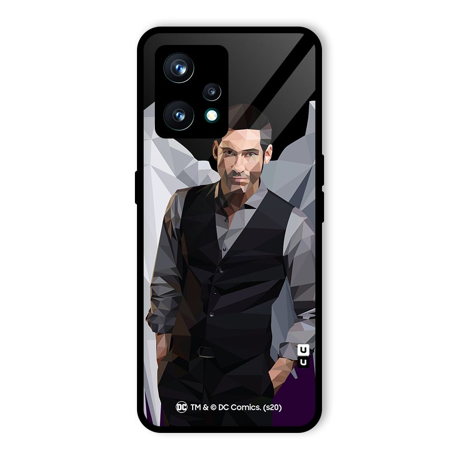 Lucifer Morningstar Art Abstract Glass Back Case for Realme 9 Pro Plus 5G