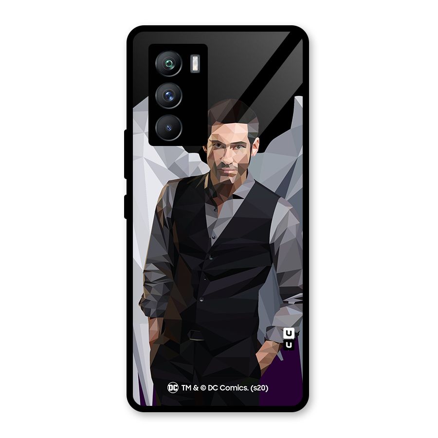 Lucifer Morningstar Art Abstract Glass Back Case for Vivo iQOO 9 SE