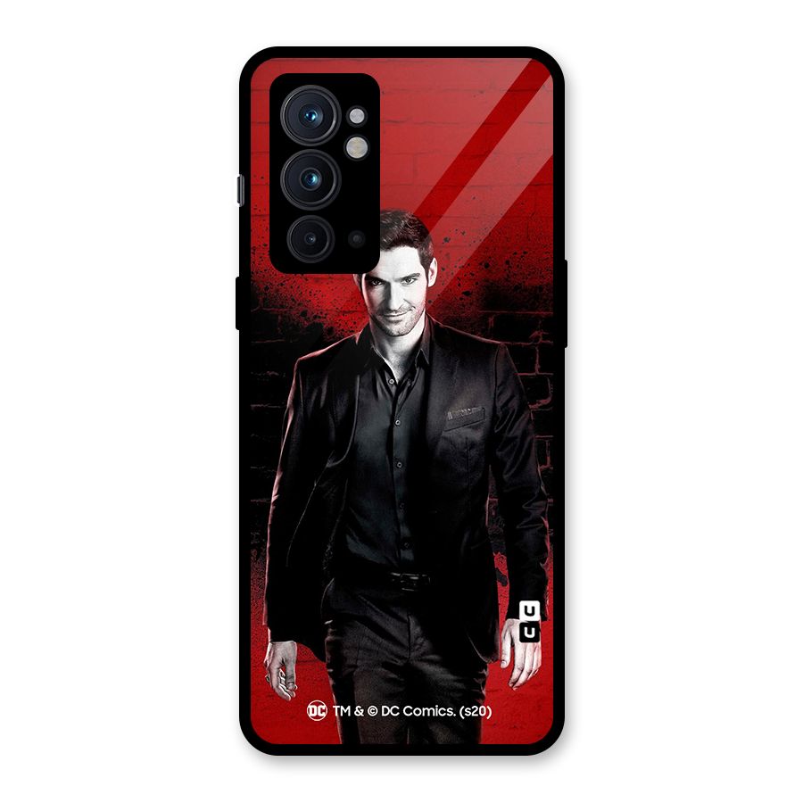 Lucifer Morningstar Wings Shadow Glass Back Case for OnePlus 9RT 5G