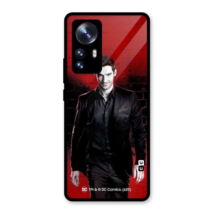 Lucifer Morningstar Wings Shadow Glass Back Case for Xiaomi 12 Pro
