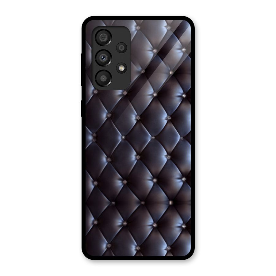 Luxury Pattern Glass Back Case for Galaxy A33 5G