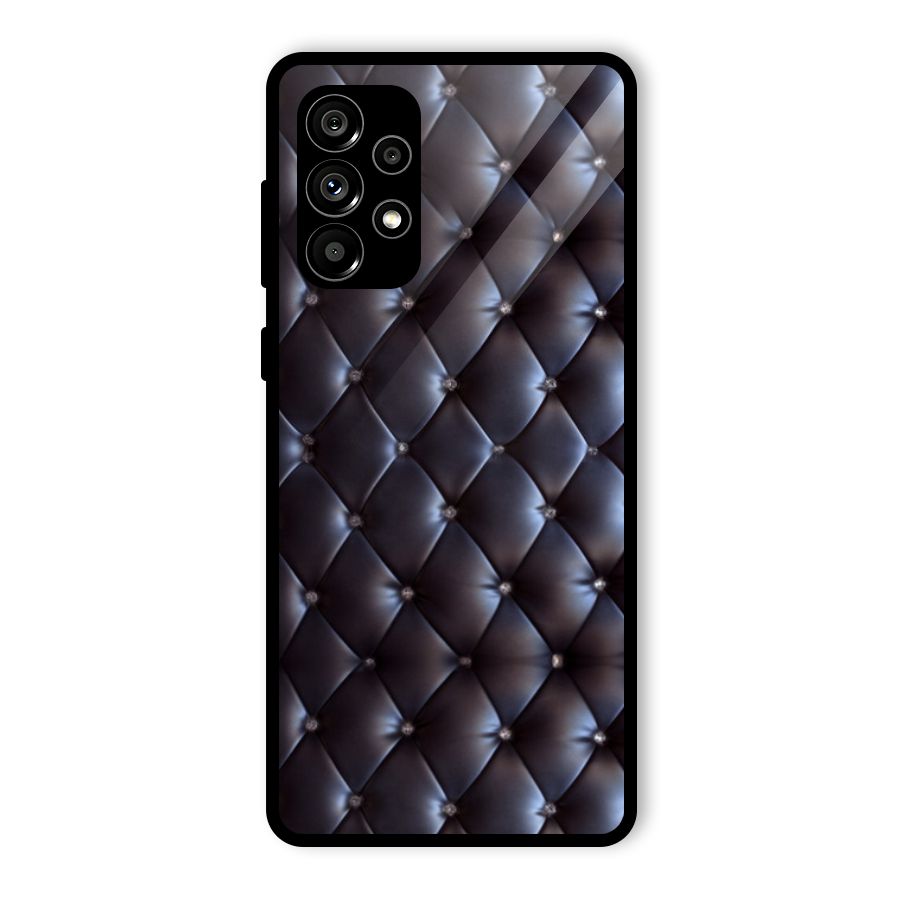 Luxury Pattern Glass Back Case for Galaxy A73 5G