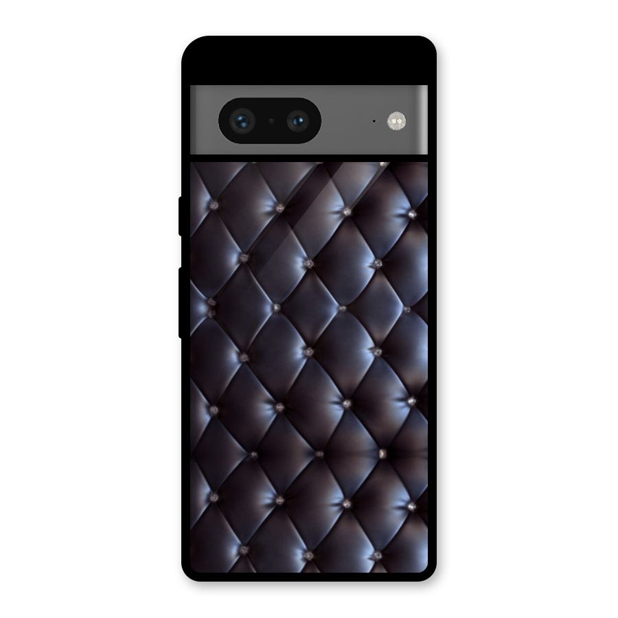 Luxury Pattern Glass Back Case for Google Pixel 7