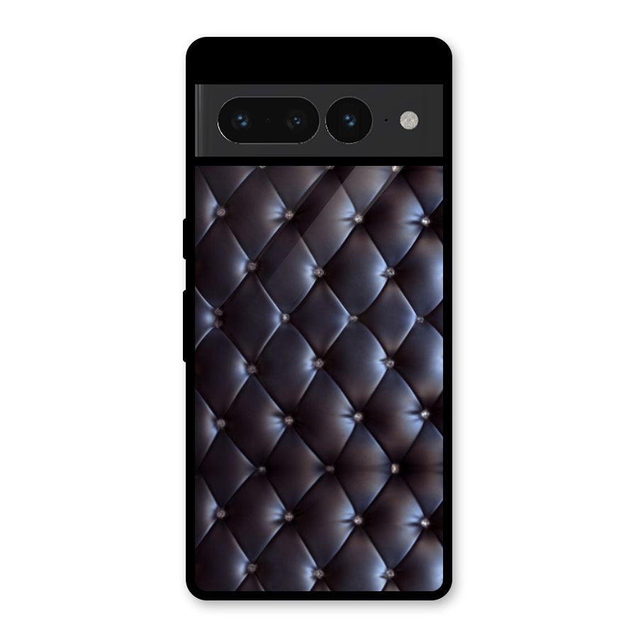 Luxury Pattern Glass Back Case for Google Pixel 7 Pro