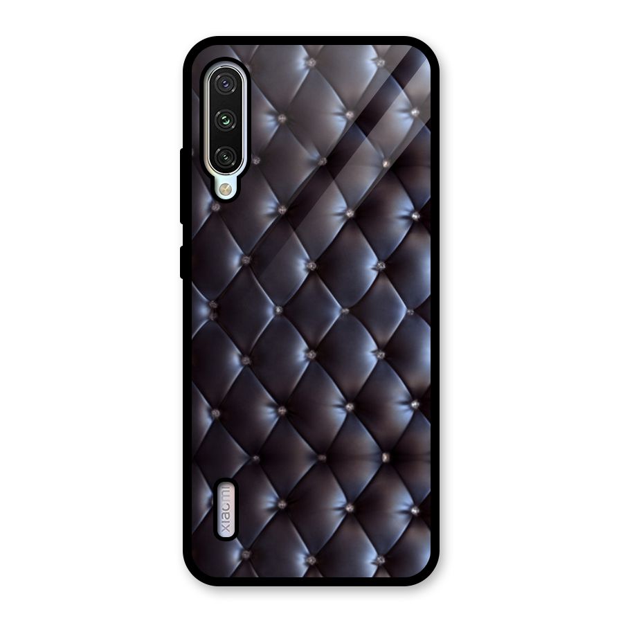 Luxury Pattern Glass Back Case for Mi A3