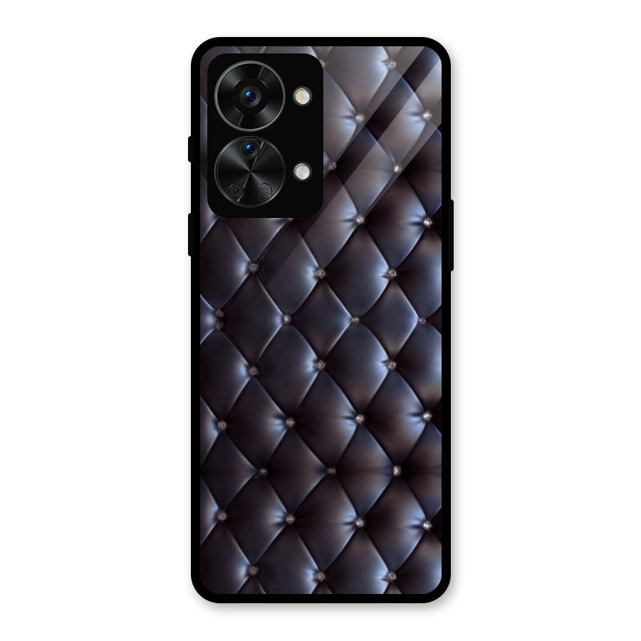 Luxury Pattern Glass Back Case for OnePlus Nord 2T