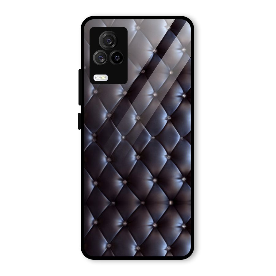 Luxury Pattern Glass Back Case for Vivo iQOO 7 Legend 5G
