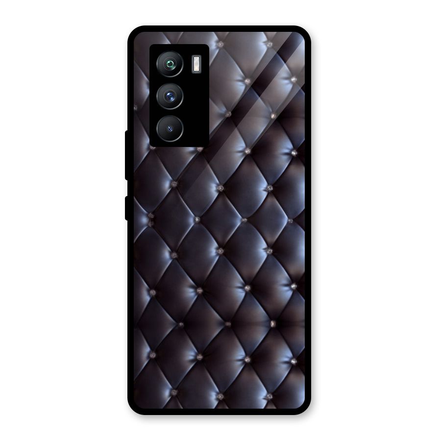 Luxury Pattern Glass Back Case for Vivo iQOO 9 SE