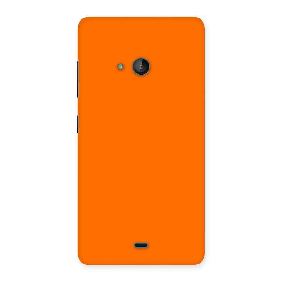 Mac Orange Back Case for Lumia 540
